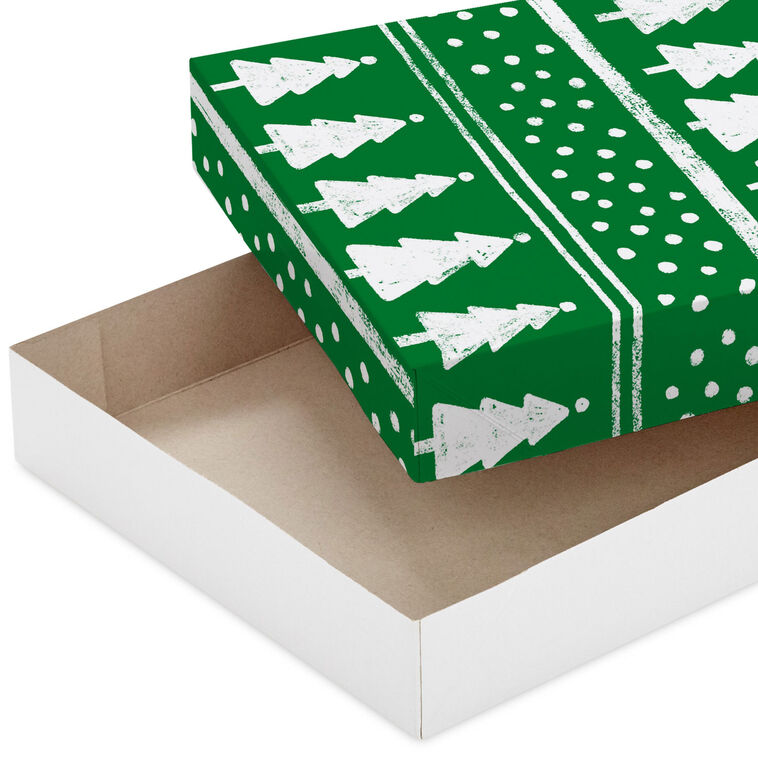 Colorful Christmas Assorted Medium Gift Box Bundle open box image number 4