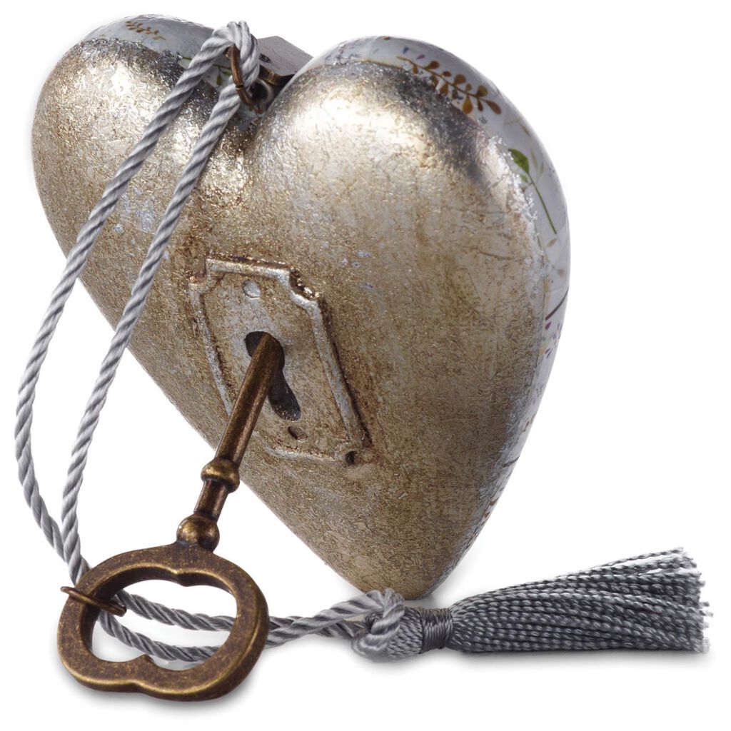 Love Story Art Heart Sculpture, 4" - Decorative Accessories - Hallmark