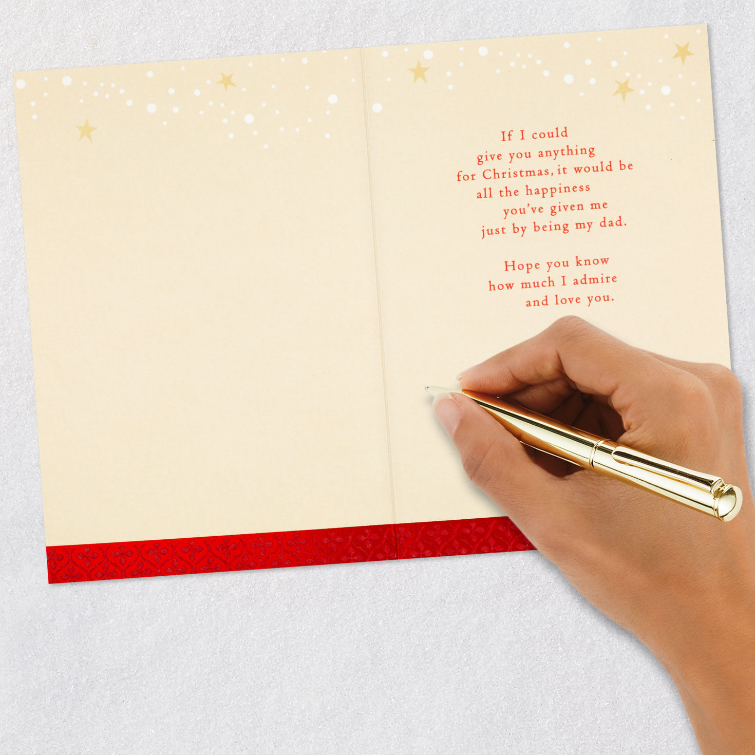 Loved and Admired Christmas Card for Dad, , large image number 6