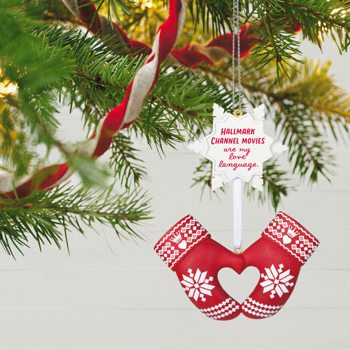 I Love Hallmark Channel! Ornament, 