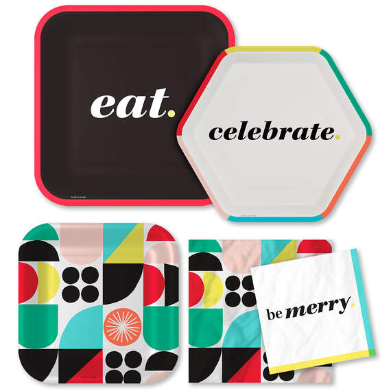 Eat, Drink and Celebrate Party Essentials Set, , large image number 1