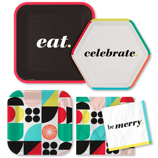 Eat, Drink and Celebrate Party Essentials Set, 
