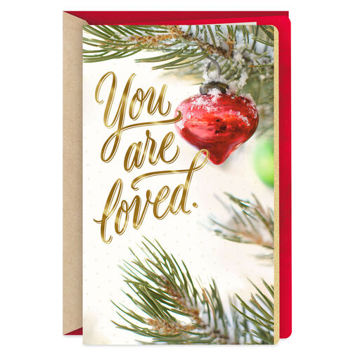 You Are Loved Christmas Card, 