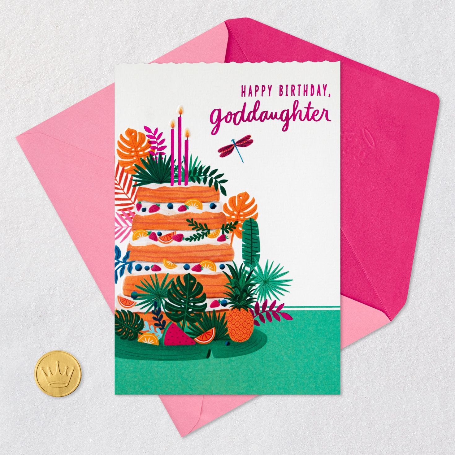 Unique and Wonderful Birthday Card for Goddaughter, , large image number 6