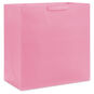 15" Pink Extra-Deep Gift Bag, Pink, large image number 1