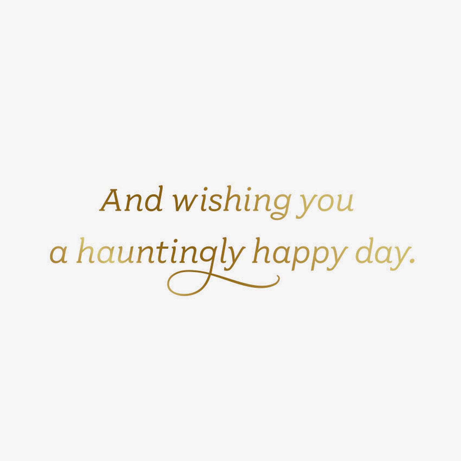 Vintage Roses and Headstone Halloween Card Sentiment image number 2