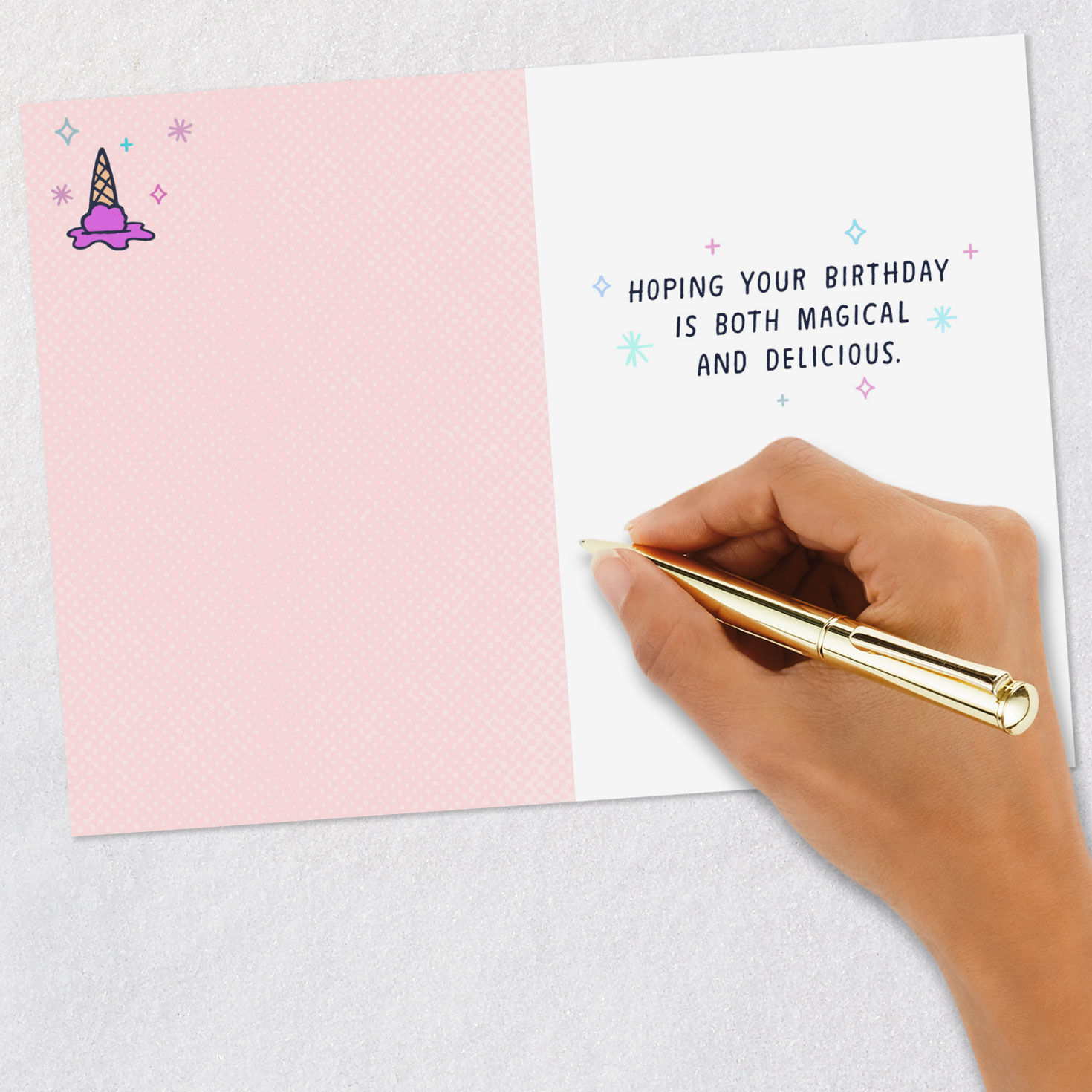 Magical and Delicious Unicorn Funny Birthday Card, , large image number 6