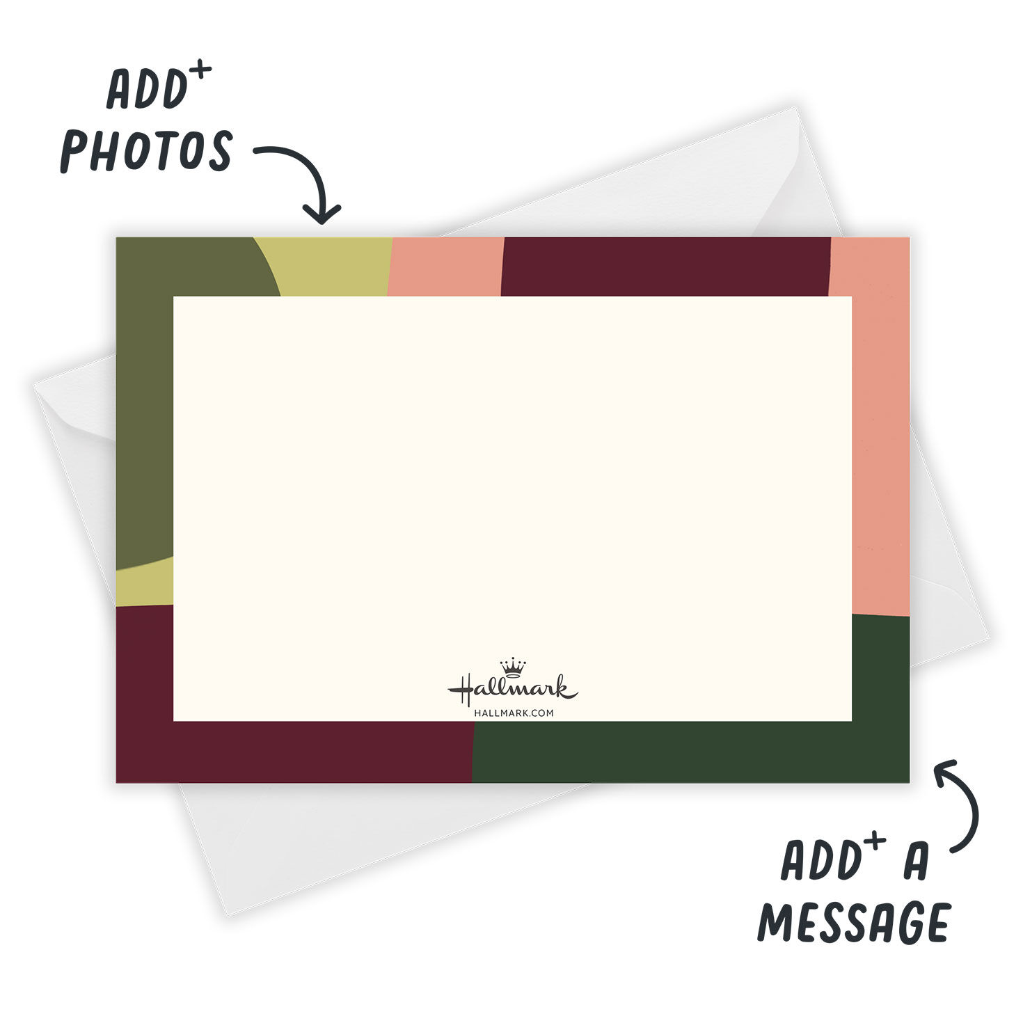 Peace and Joy Flat Christmas Photo Card, , large image number 3