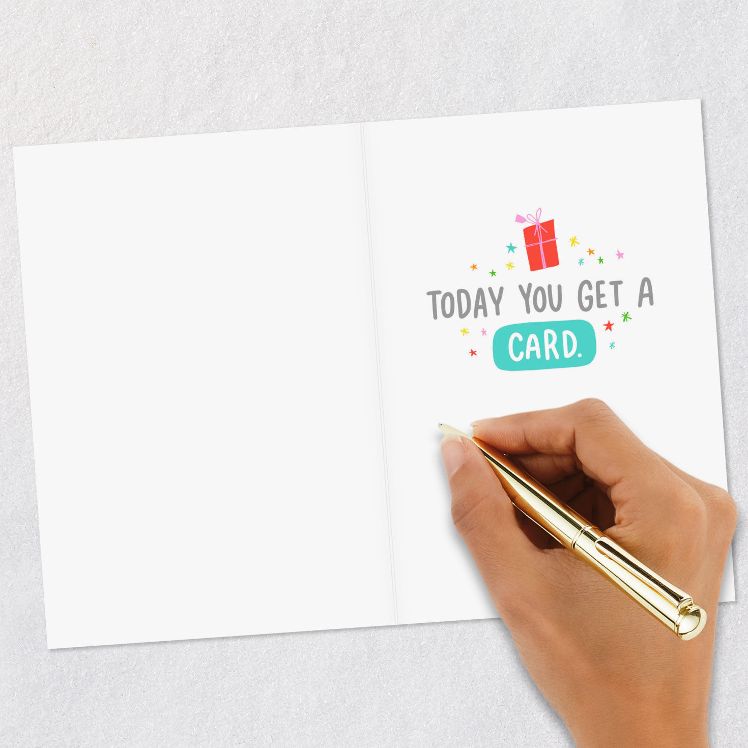 Today Is Special Funny Birthday Card Signing card image number 6