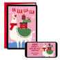 Fa Lla Lla Llama Video Greeting Christmas Card, , large image number 1