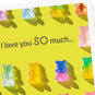 Colorful Gummy Bears Love Card for Kids Card Front Detail image number 4