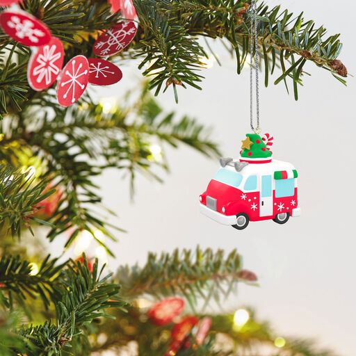 Mini Festive Frozen Treats Ornament With Sound, 1.35", 
