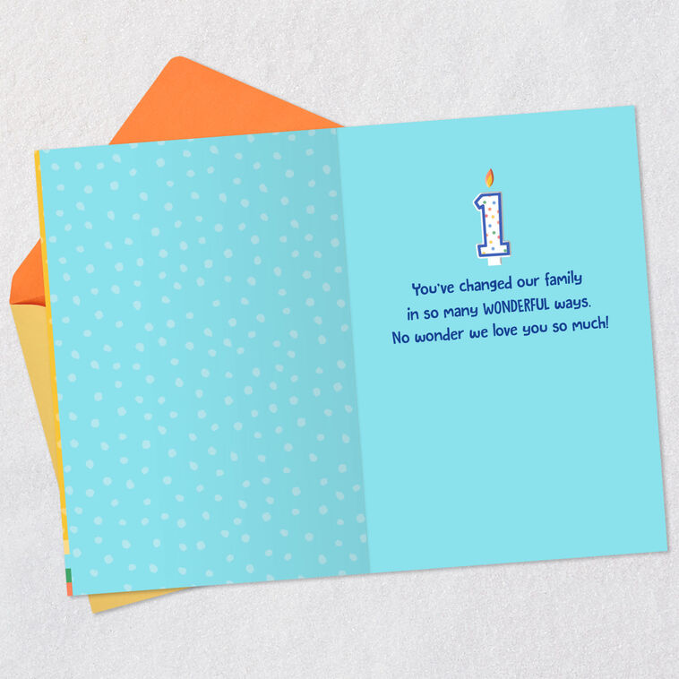 Wonderful Ways 1st Birthday Card for Son, , large image number 3