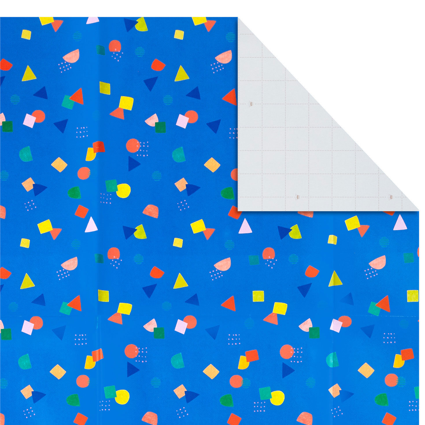 Cute and Colorful Birthday Flat Wrapping Paper Assortment With Gift