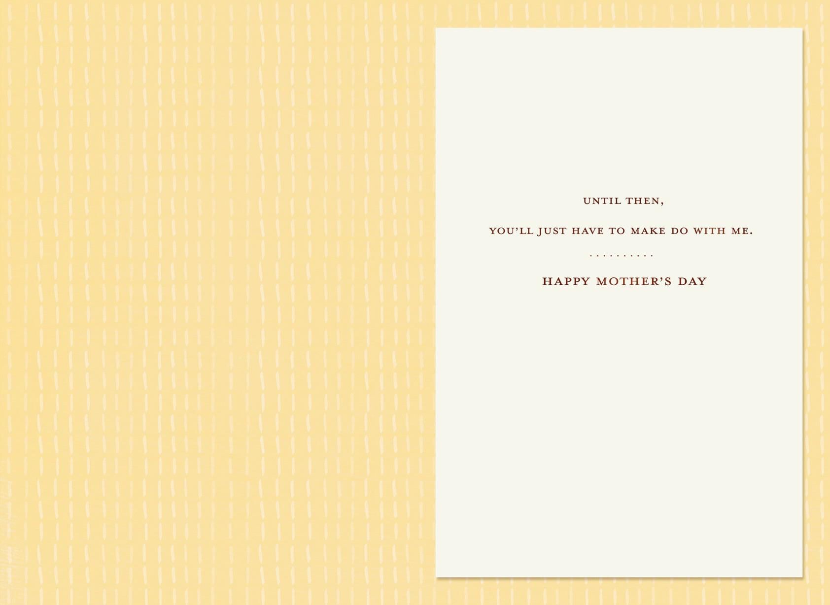 Baby Fox Mother’s Day Card for Sister