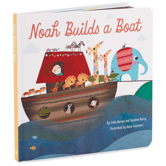 Noah Builds a Boat Board Book, , large image number 1
