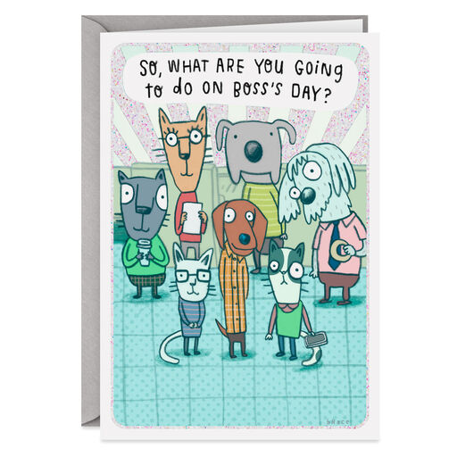 From Your Amazing Employees Funny Boss's Day Card, 