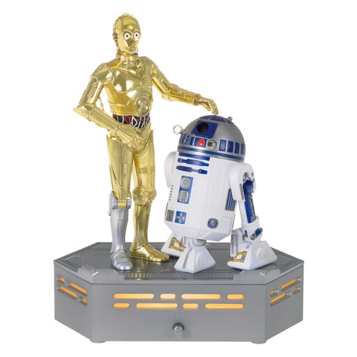 Star Wars: A New Hope™ Collection C-3PO™ and R2-D2™ Ornament With Light and Sound, 