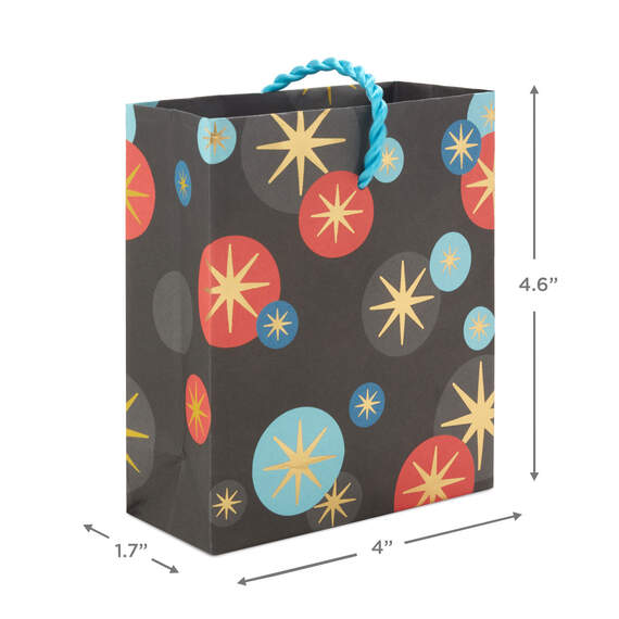 4.6" Starburst Gift Card Holder Mini Bag, , large image number 3