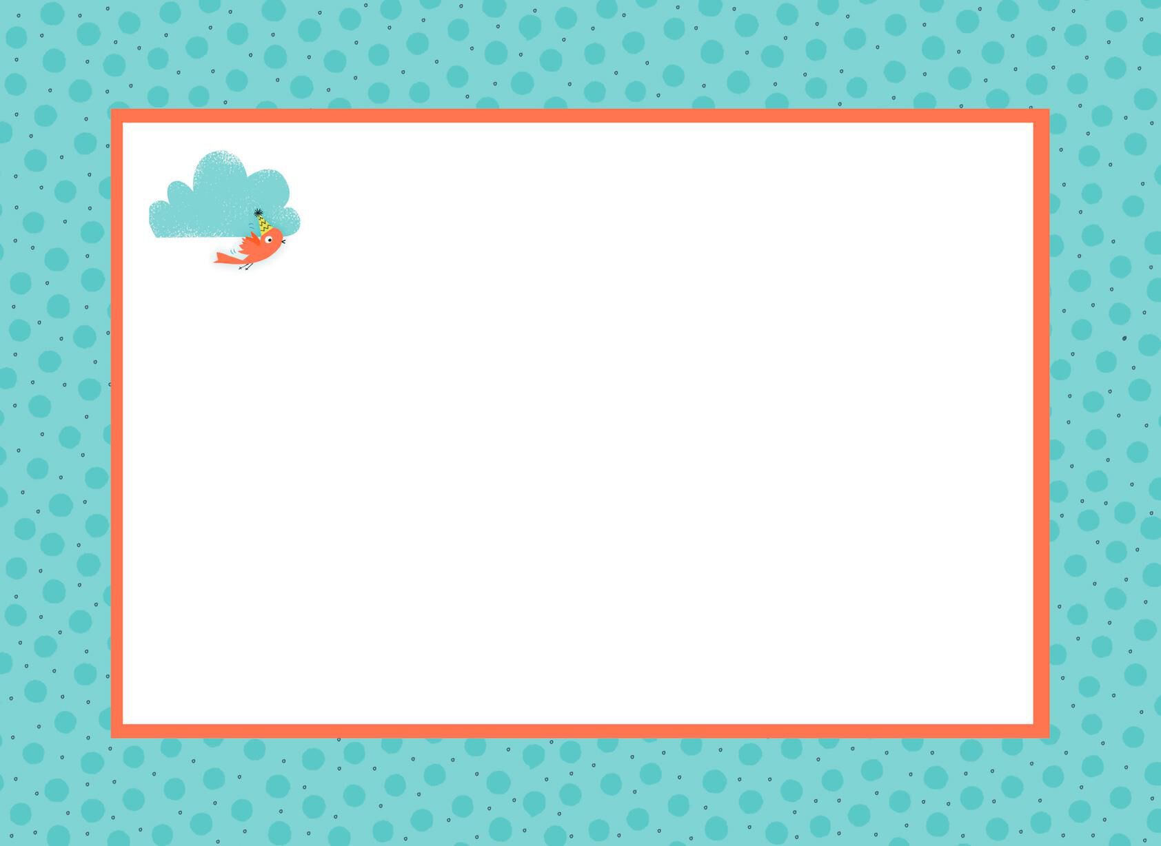 Colossal Gift Blank Birthday Card