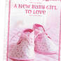 Every Step of the Way New Baby Girl Card, , large image number 4