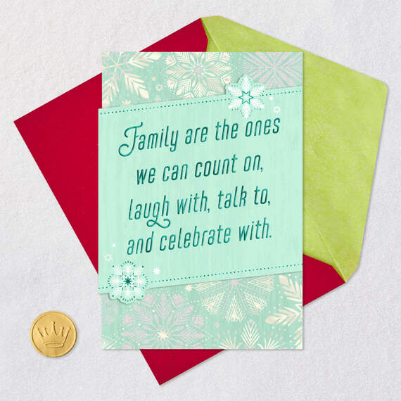 You're Like Family to Me Christmas Card, , large image number 5