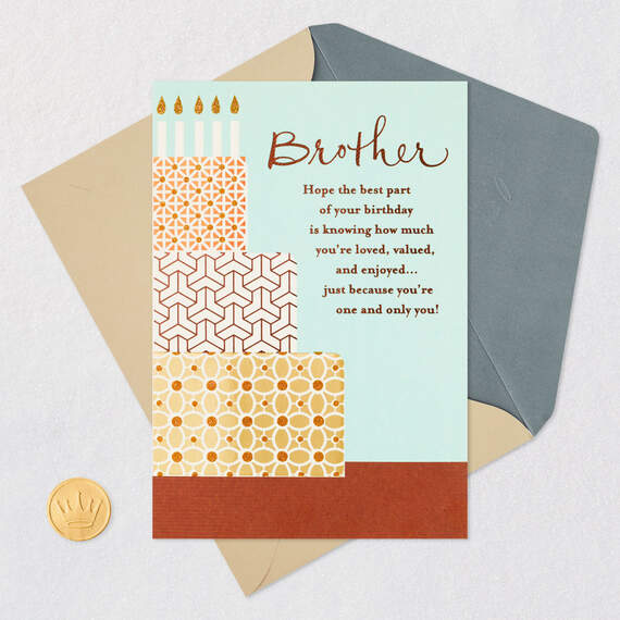 You're a Blessing Religious Birthday Card for Brother, , large image number 6