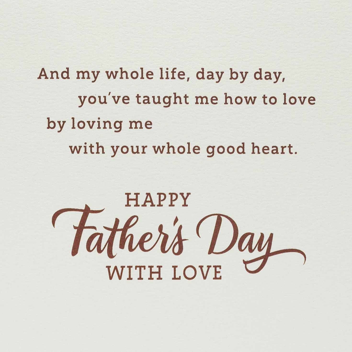 Ducks in Blue Sky Dad Father's Day Card Sentiment image number 3