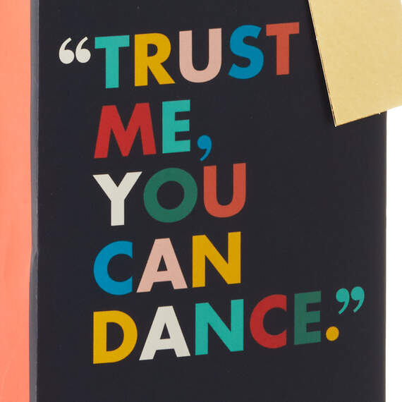 13" You Can Dance Quote Wine Gift Bag, , large image number 5