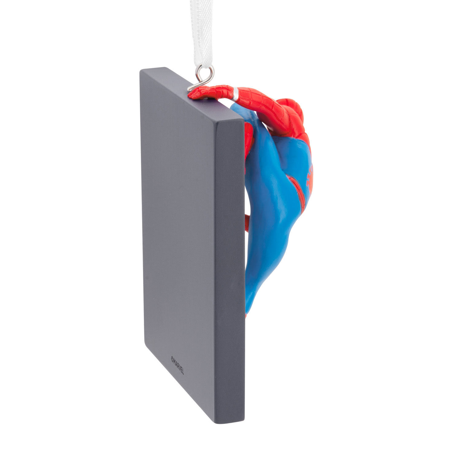 Spider-Man on Window Marvel Christmas Ornament back image number 6