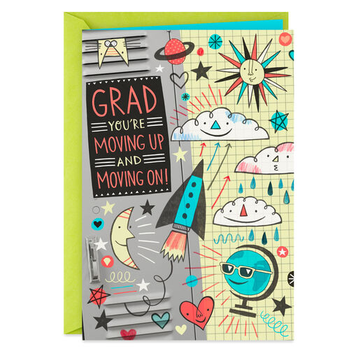 New Friends, Classes and Possibilities Graduation Card, 