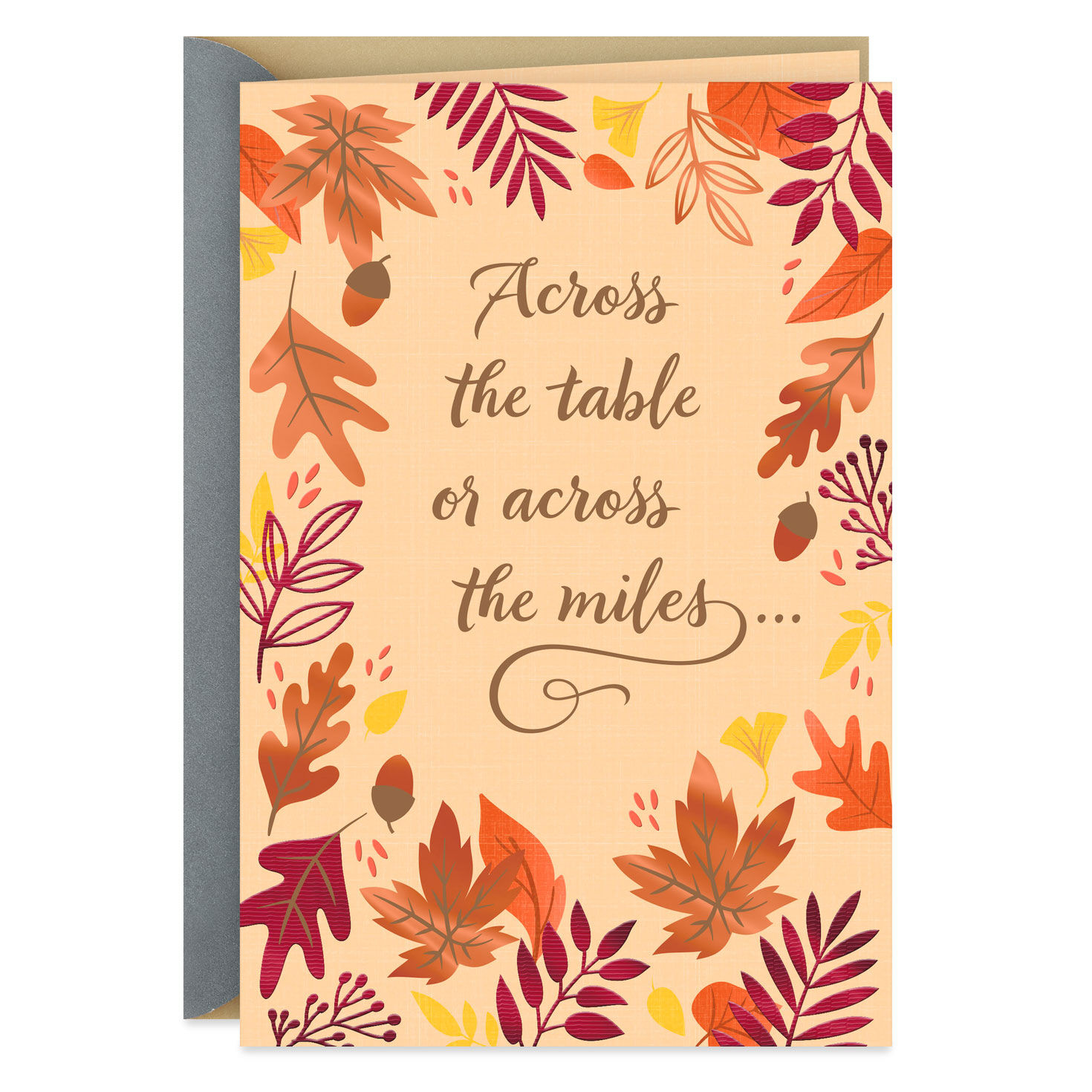 We're Always Together at Heart Thanksgiving Card for only USD 4.29 | Hallmark