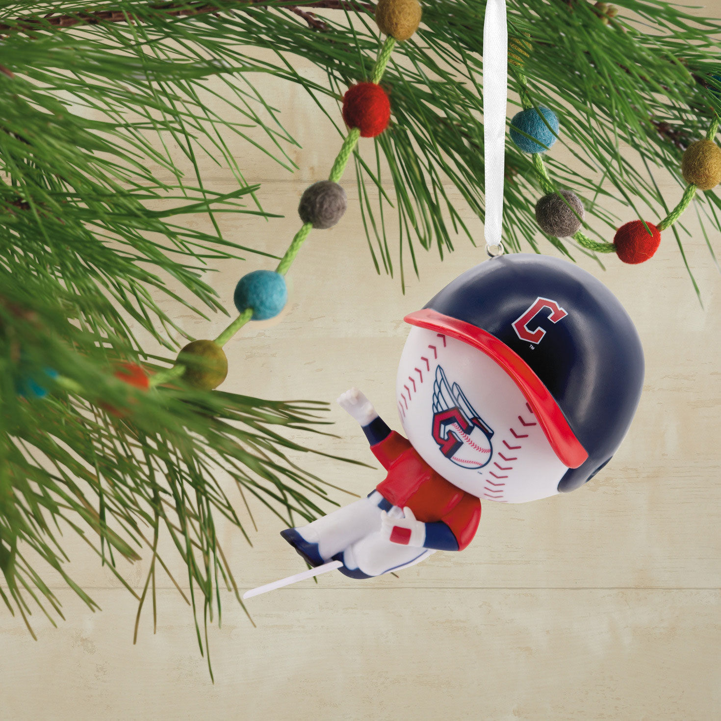 MLB Cleveland Guardians&trade; Bobblehead Ornament, , large image number 2