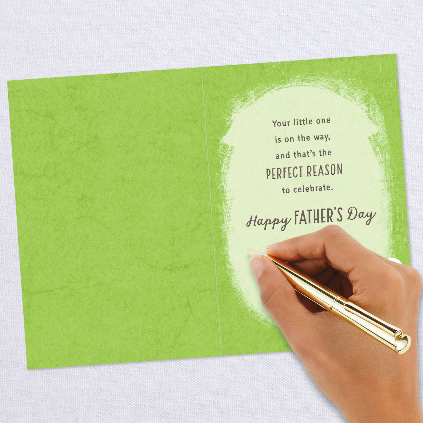 The Perfect Fit Father's Day Card for Dad-to-Be for only USD 3.99 | Hallmark