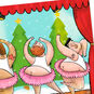 Dancing Men in Tutus Funny Christmas Card Card Front Detail image number 4