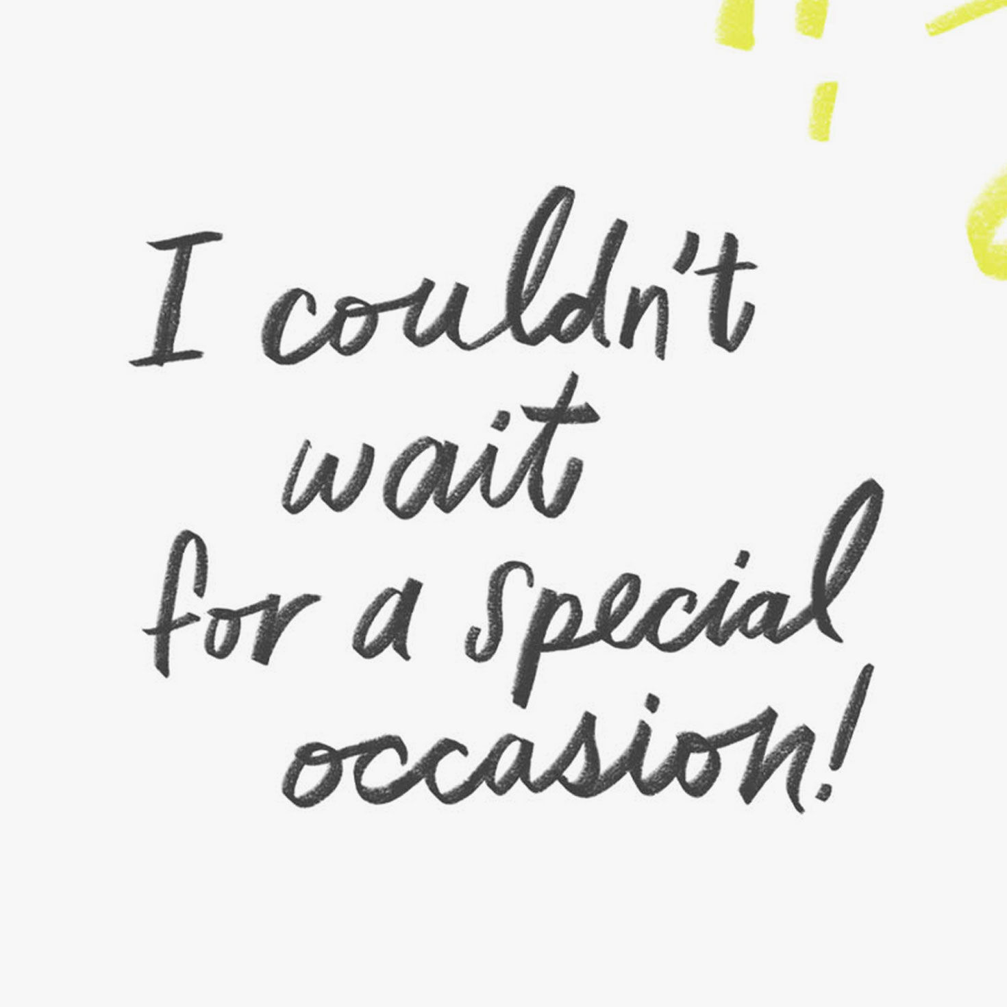 Purple and Yellow Graphics Thinking of You Card Sentiment image number 2