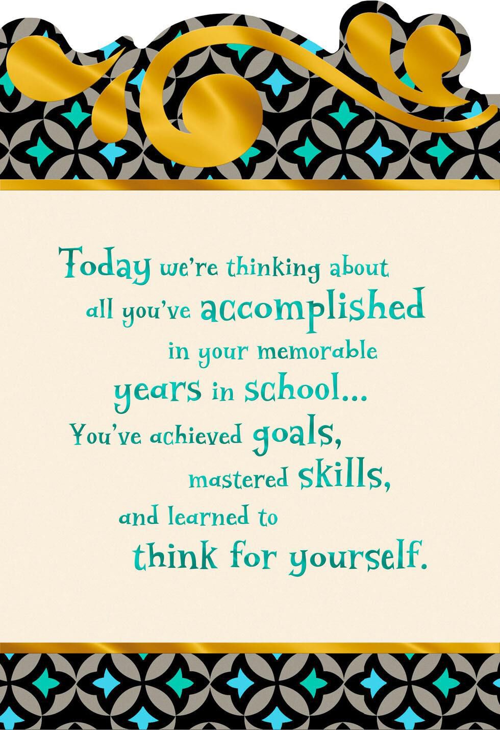 We Couldn't Be Prouder Graduation Card From Parents
