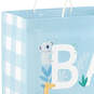 13" Animals on Blue New Baby Large Gift Bag, , large image number 5
