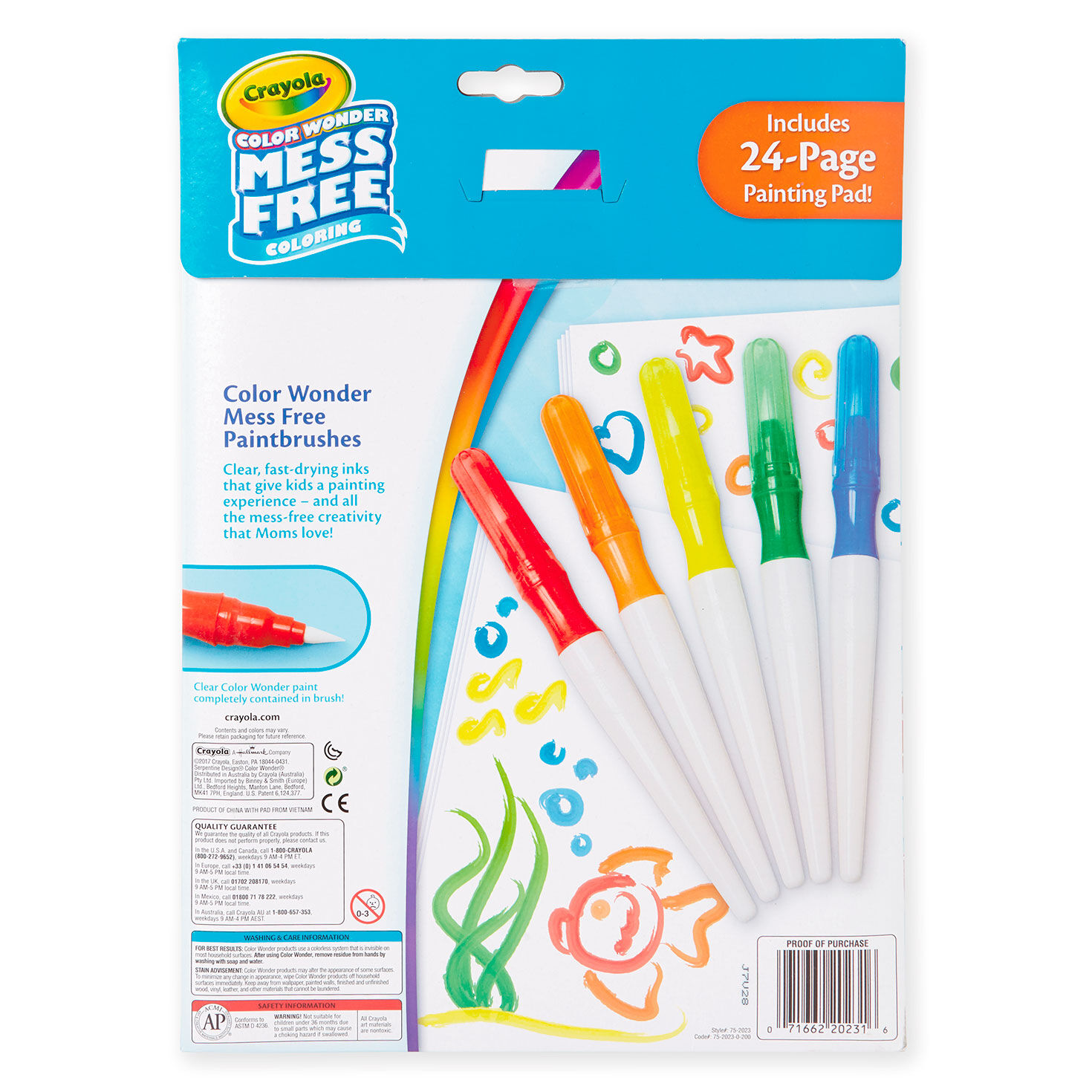 Crayola® Color Wonder Paintbrush Pens and Drawing Pad Set for only USD 12.99 | Hallmark