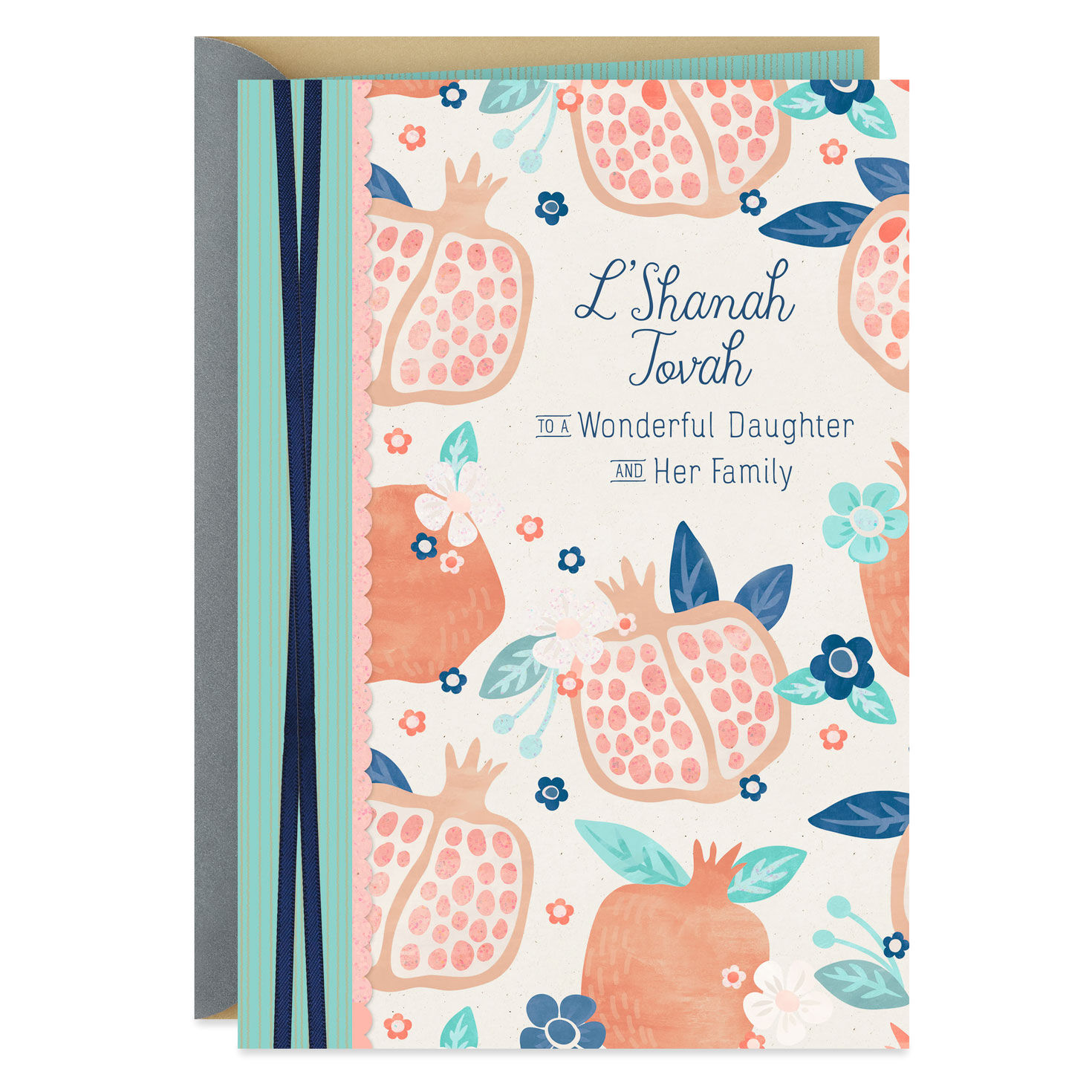 A Time to Celebrate the Good Times Rosh Hashanah Card for Daughter and Her Family