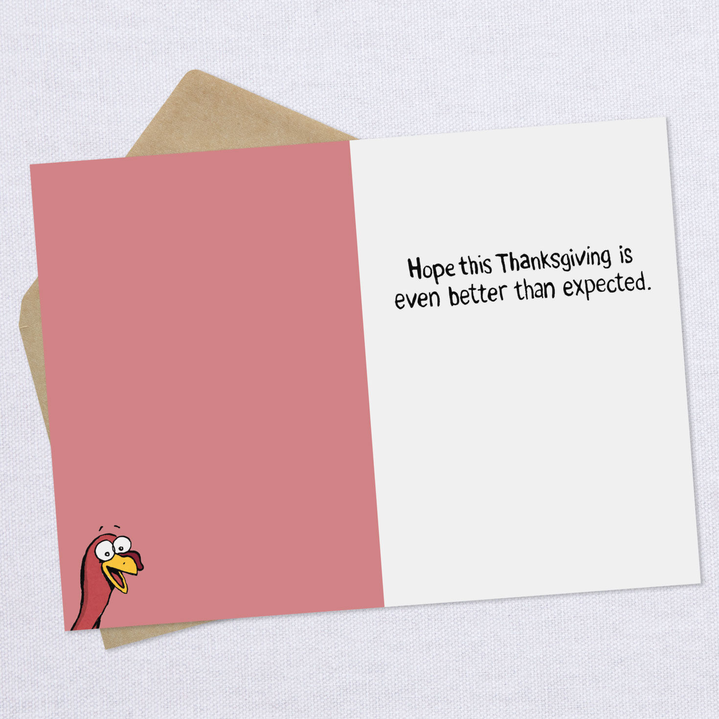 Turkey Rubdown and Sauna Funny Thanksgiving Card, , large image number 3
