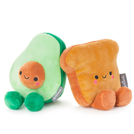 Better Together Avocado and Toast Magnetic Plush, 5", 
