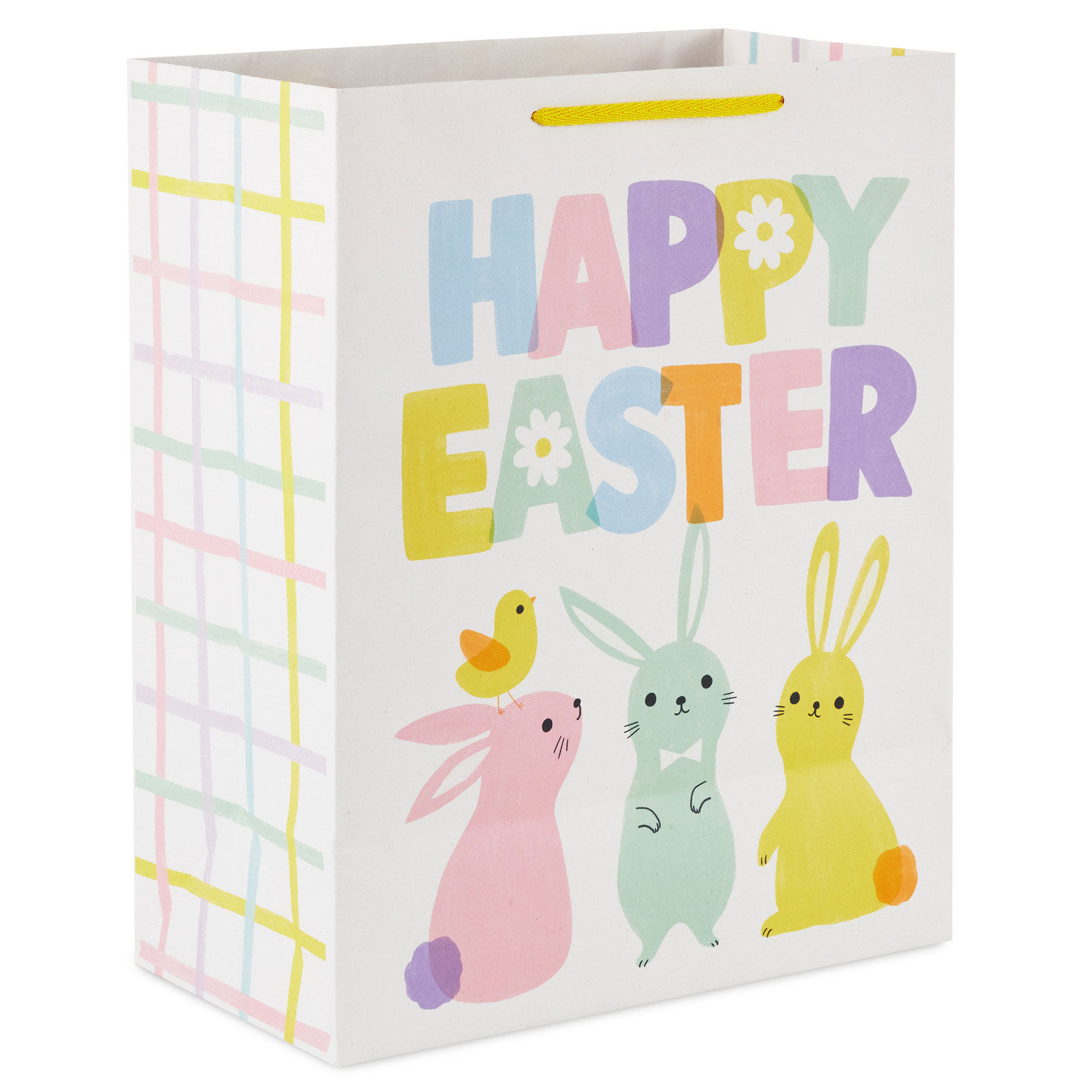 Happy Easter With Pastel Bunnies Large Gift Bag  image number 6