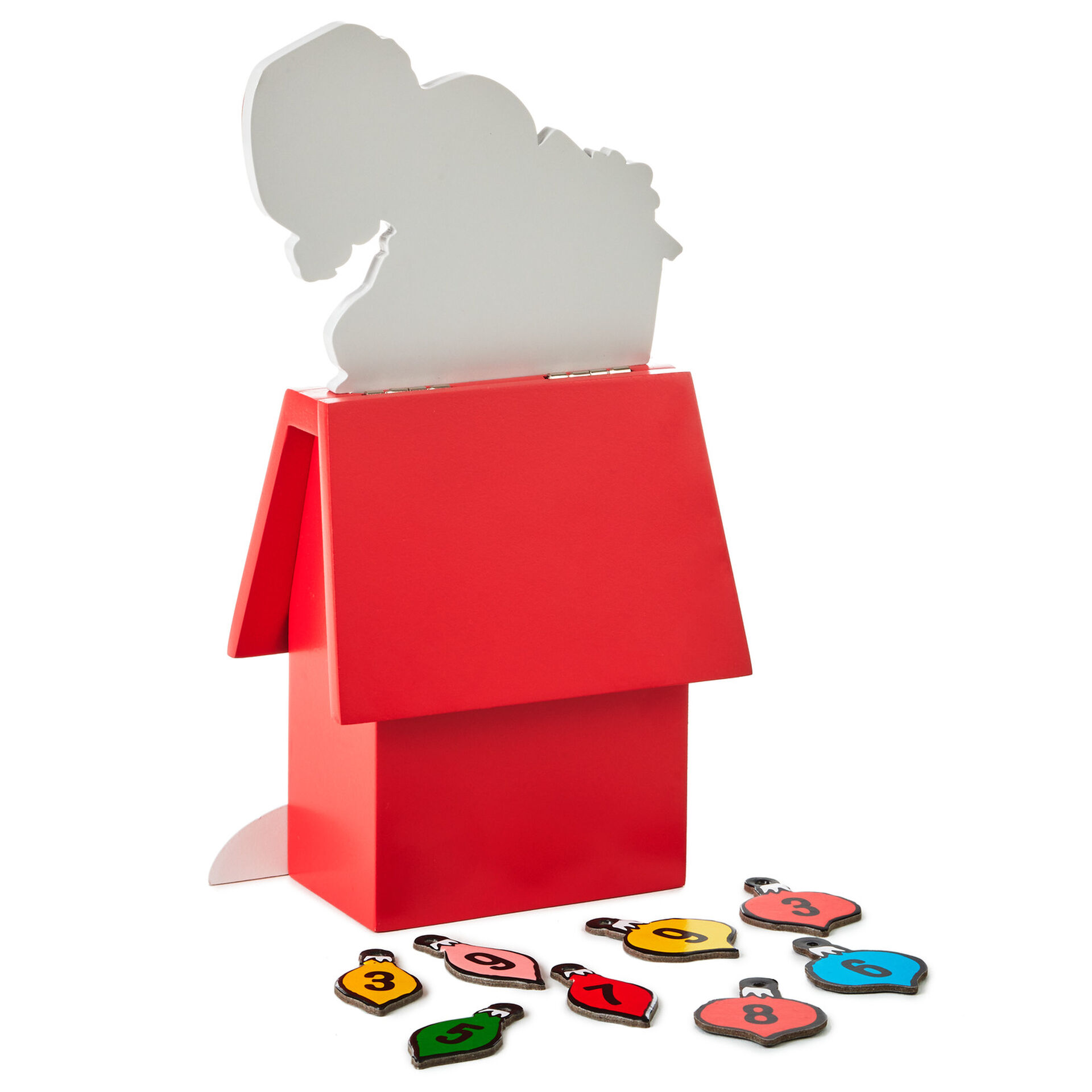 Peanuts Snoopy On Doghouse Christmas Countdown Calendar Seasonal