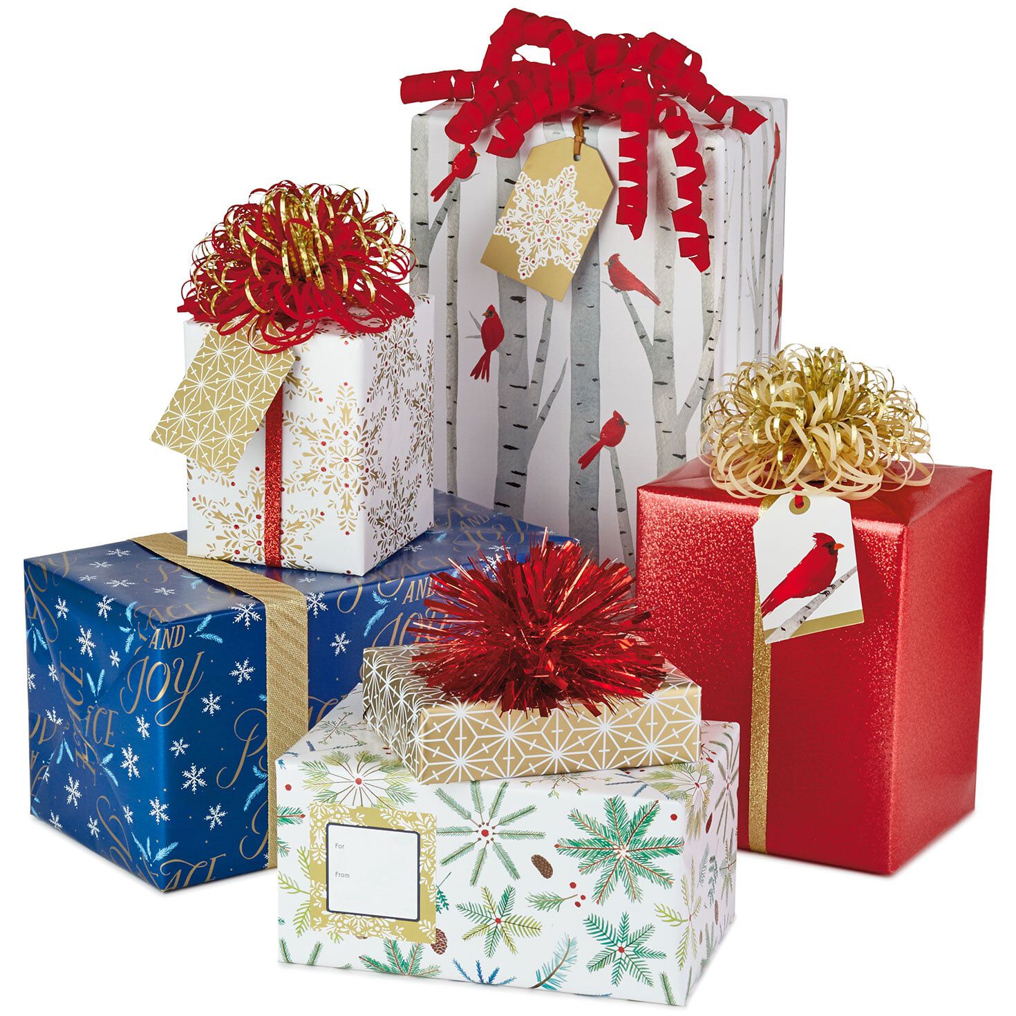 Winter Wonderland 5 X Christmas Tissue Paper Sheets 10 Gift Wrap