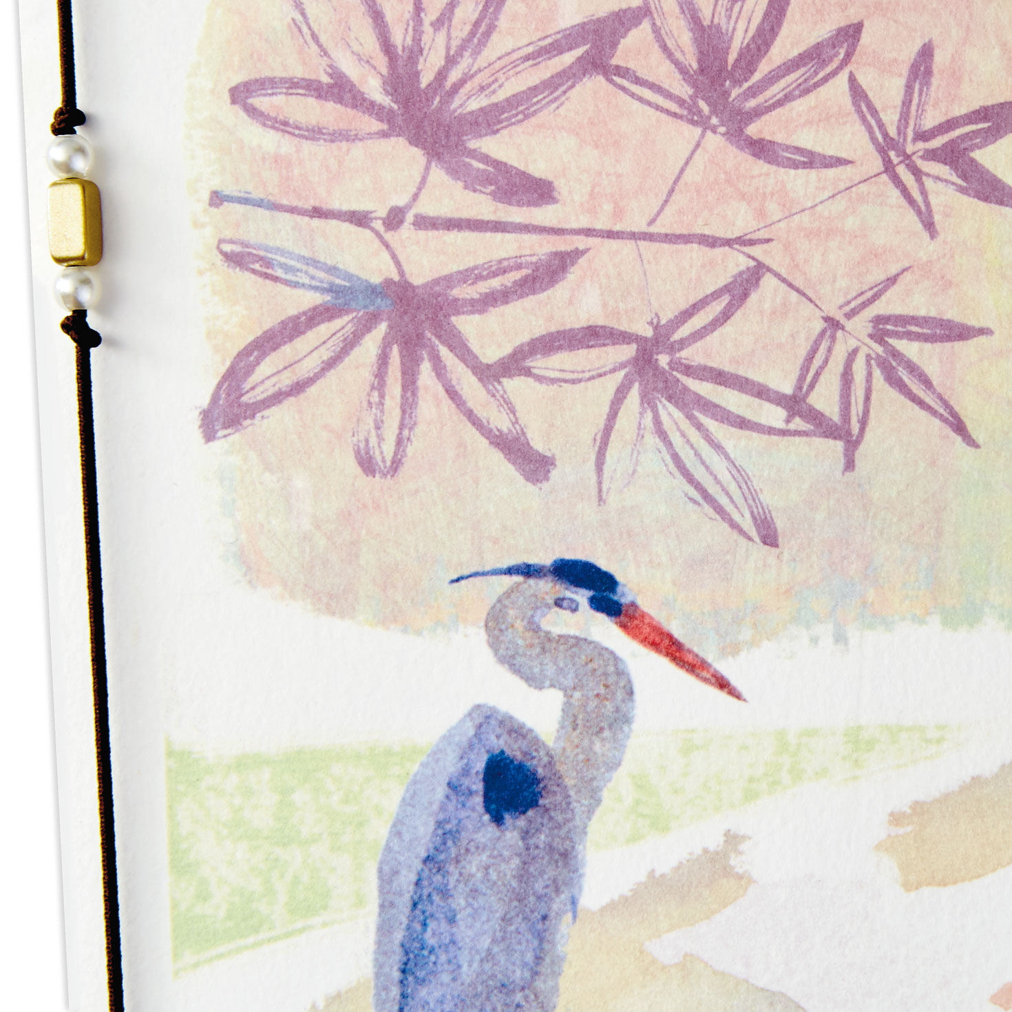 UNICEF Blue Heron Peace Sympathy Card, , large image number 4