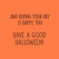 Thinking Smiley Thoughts of You Halloween Card, , large image number 2