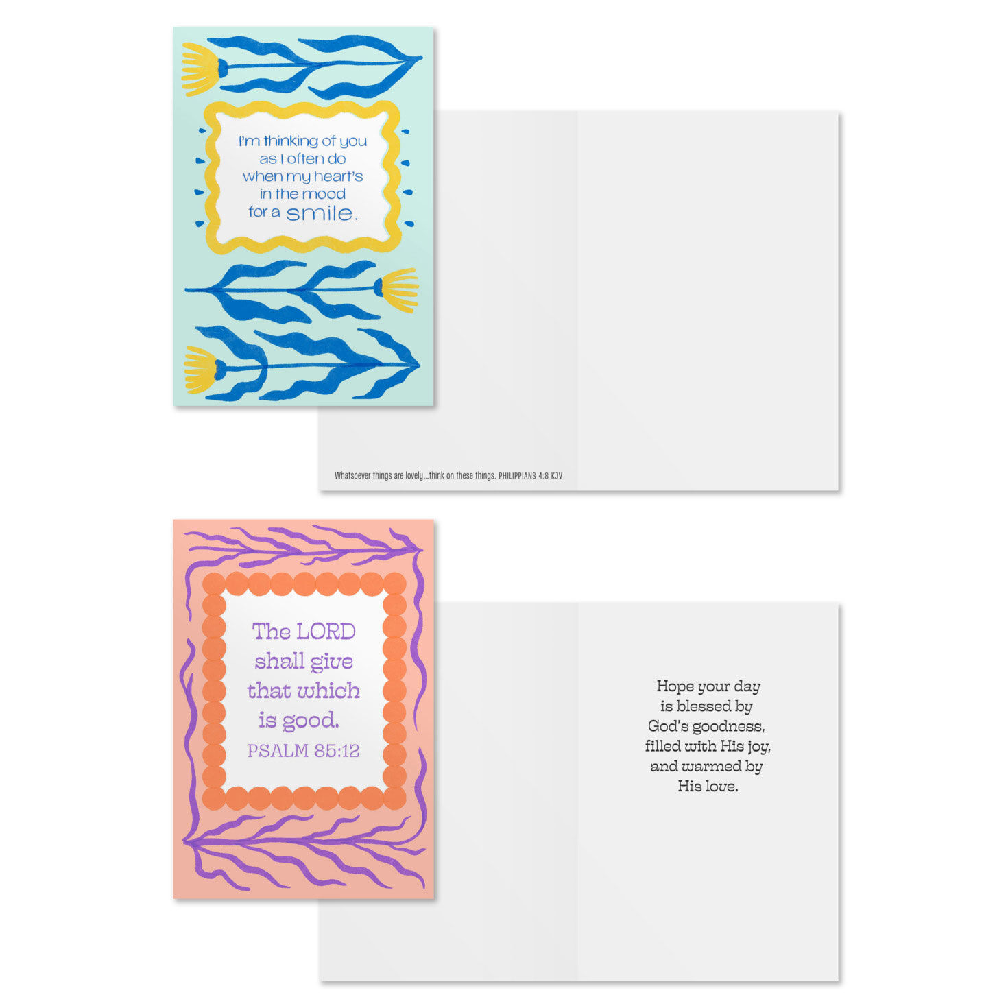 Florals DaySpring Thinking of You Cards Assortment Card Front with Sentiment image number 3