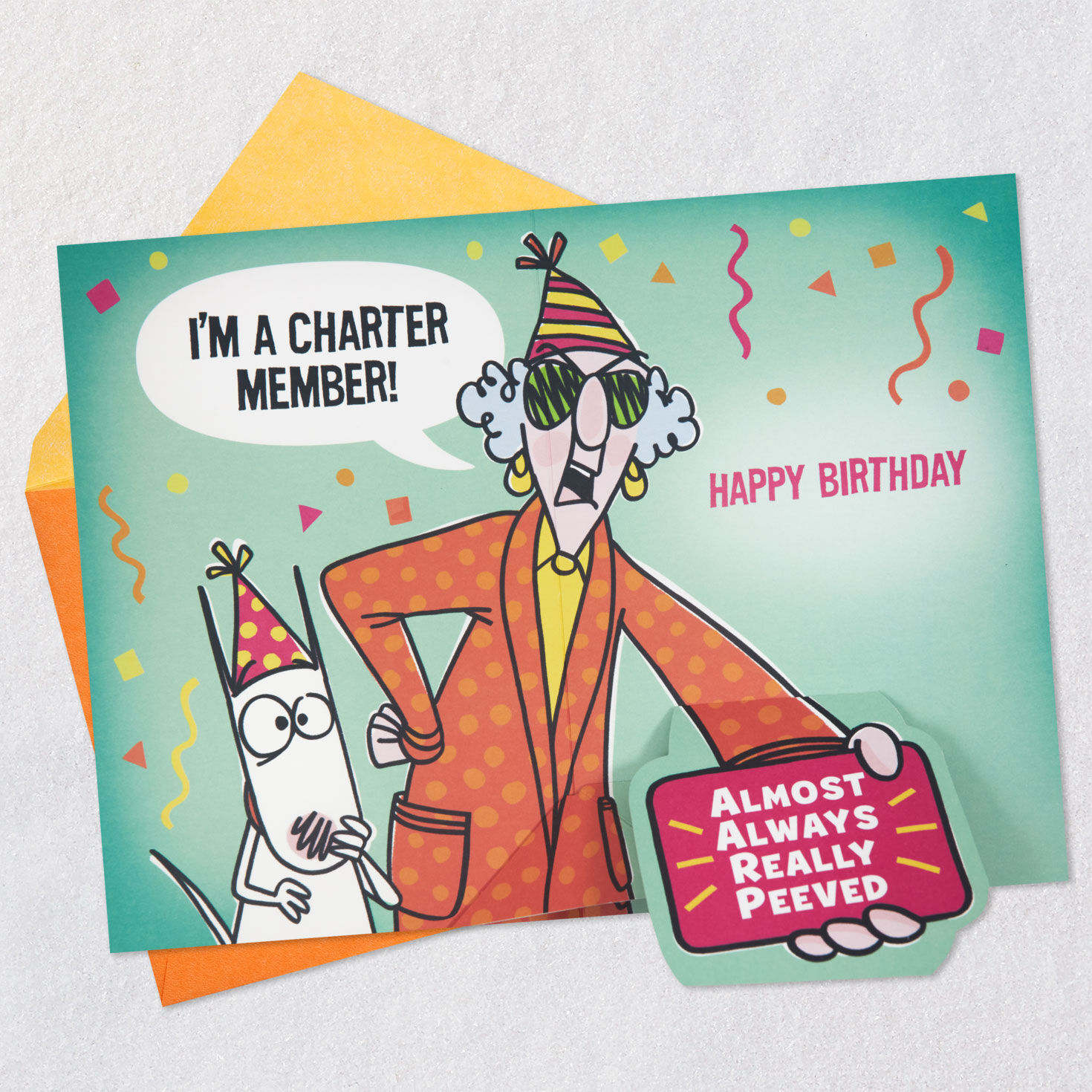 Maxine&trade; It's A.A.R.P. Time Funny Pop-Up Birthday Card, , large image number 5