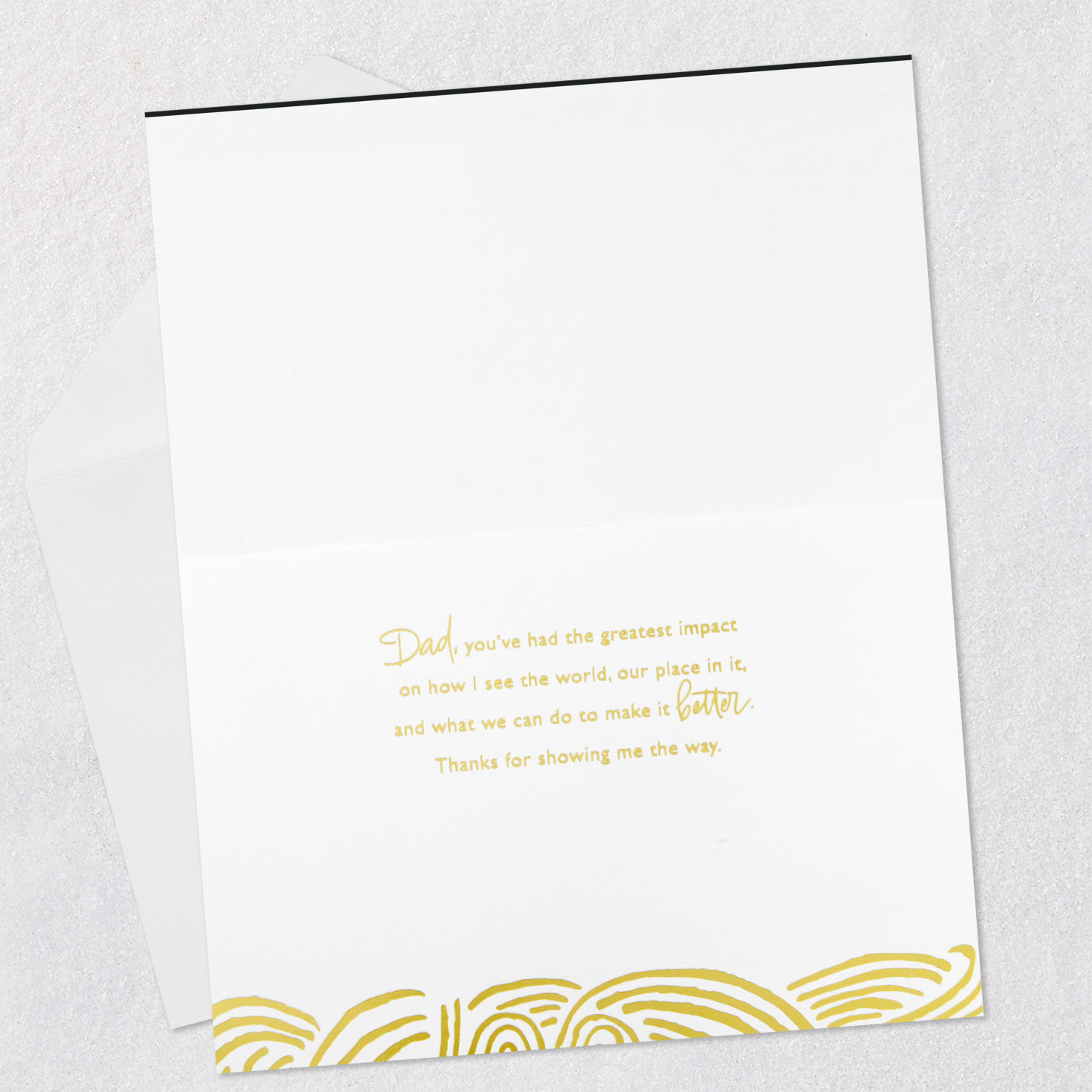 Thanks for Showing Me the Way Father's Day Card for Dad, , large image number 3